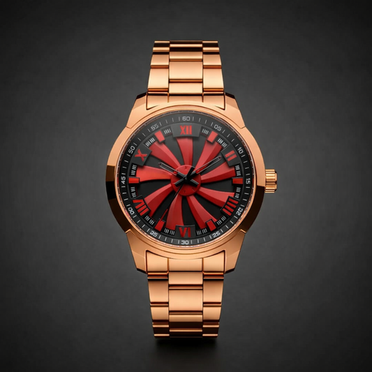 Copper Blaze - Red Dial Luxury Watch for Men