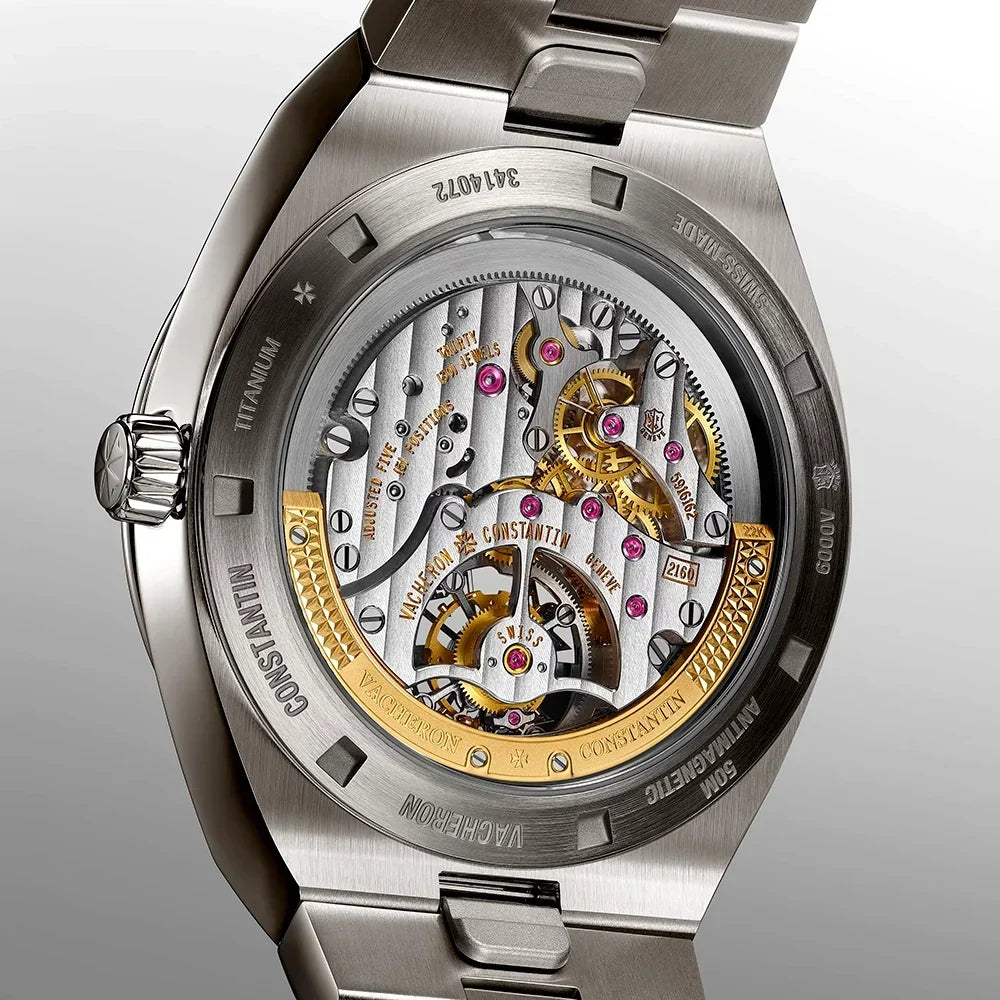 Overseas Tourbillon Burgundy Red Dial Watch