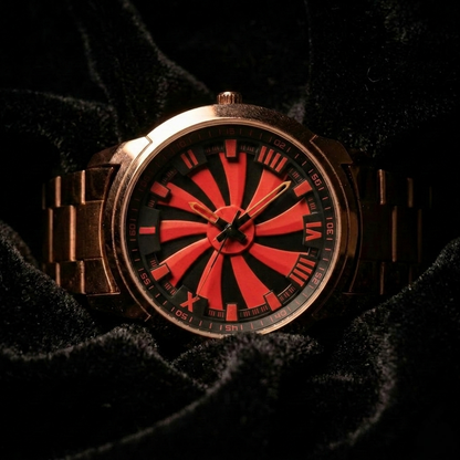 Copper Blaze - Red Dial Luxury Watch for Men
