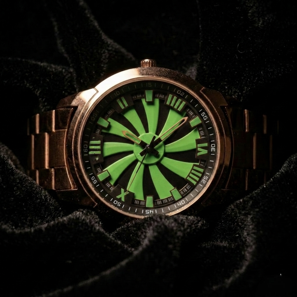 Copper Blaze - Green Dial Luxury Watch for Men