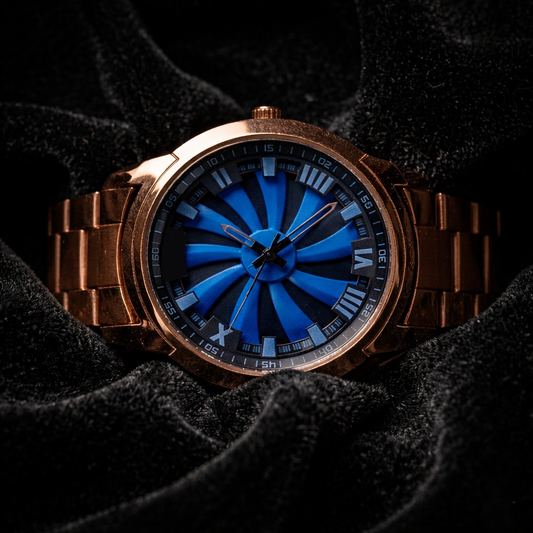 Copper Blaze - Blue Dial Luxury Watch for Men