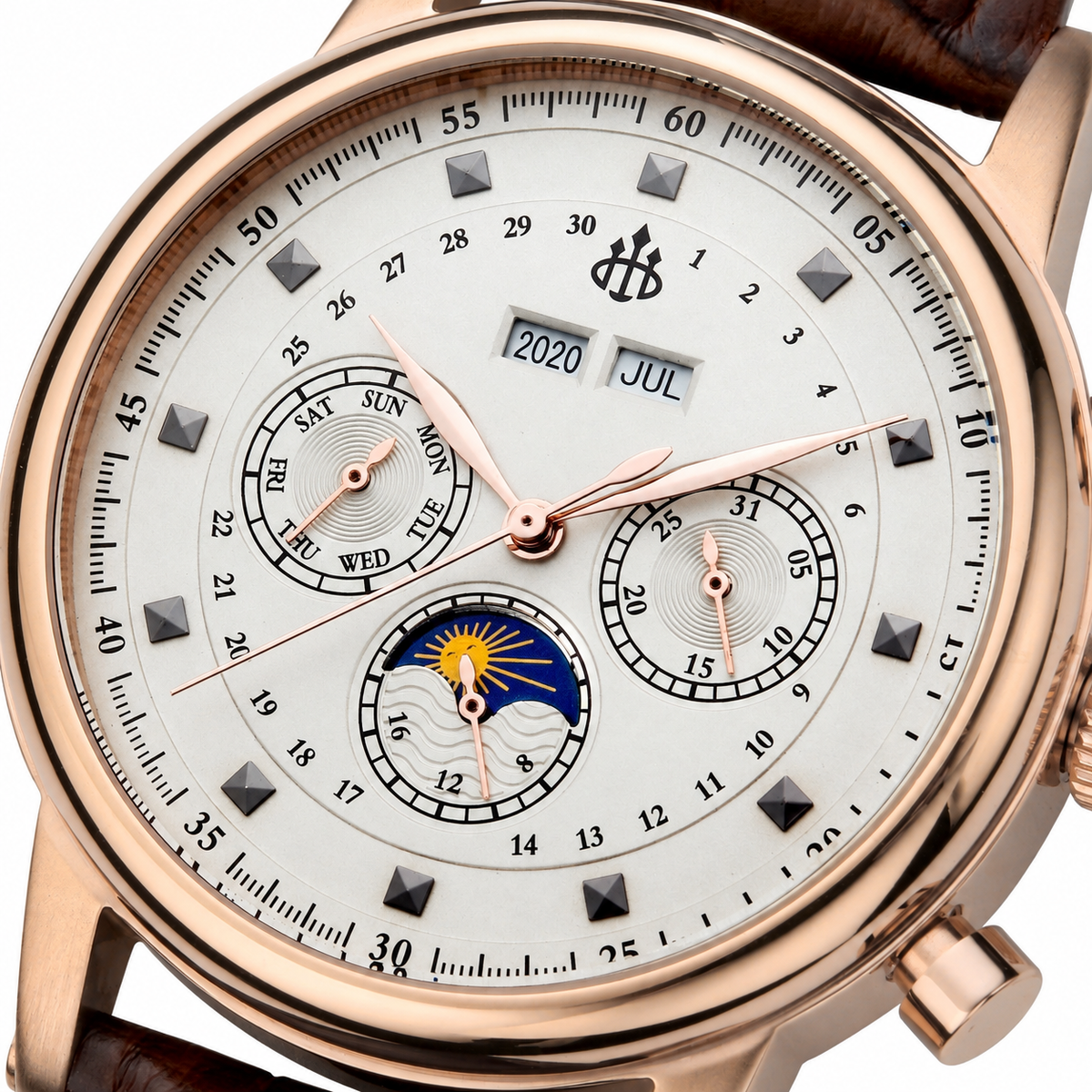 HERITAGE CANTERBURY BROWN 42MM